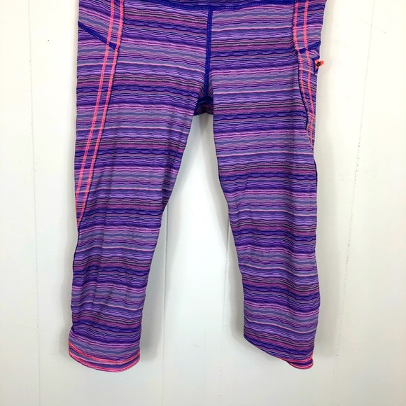Lululemon Run Top Speed Crop Space Dye Sz 6 - Picture 3 of 9